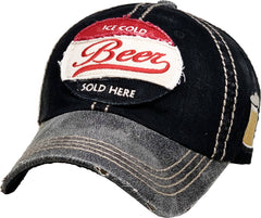 ICE COLD BEER VINTAGE BALLCAP