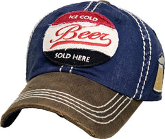 ICE COLD BEER VINTAGE BALLCAP