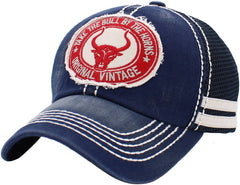 Bull Vintage Meshback Ballcap