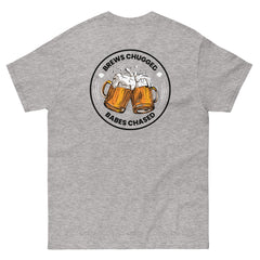 Brews Chugged, Babes Chased | Men's Clothing | Grey Version