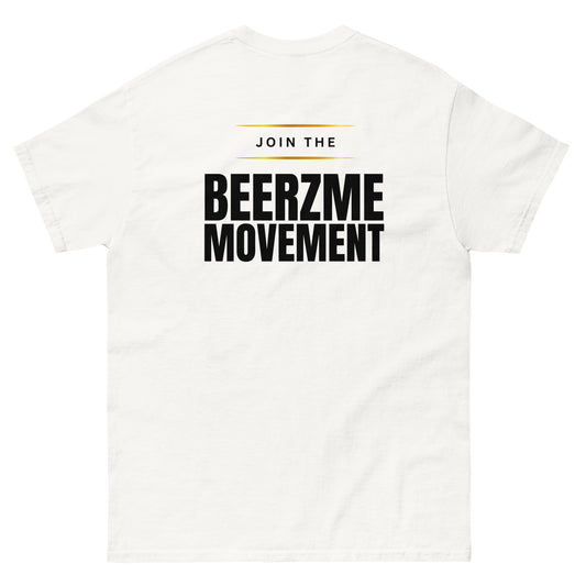 Join the BeerzMe Movement | Unisex Clothing | White Version