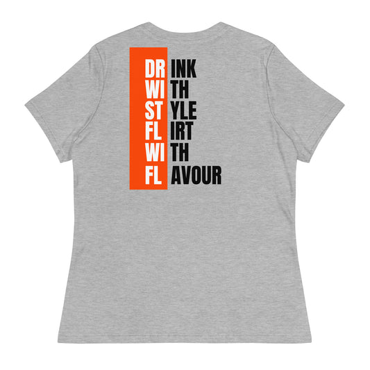 Drink in Style, Flirt with Flavor | Women's Clothing | Grey Version