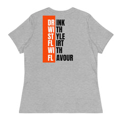 Drink in Style, Flirt with Flavor | Women's Clothing | Grey Version